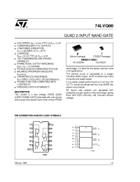 Datasheet 74LVQ00M manufacturer STMicroelectronics