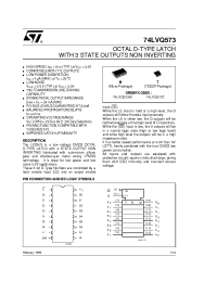 Datasheet 74LVQ573T manufacturer STMicroelectronics