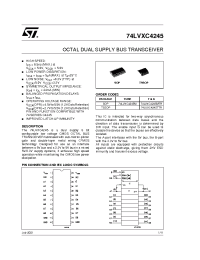 Datasheet 74LVXC4245 manufacturer STMicroelectronics