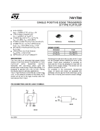 Datasheet 74V1T80 manufacturer STMicroelectronics
