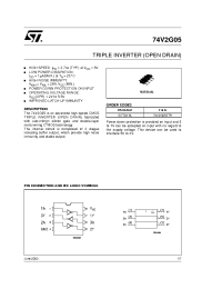 Datasheet 74V2G05STR manufacturer STMicroelectronics