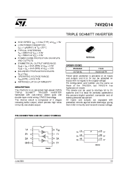 Datasheet 74V2G14 manufacturer STMicroelectronics
