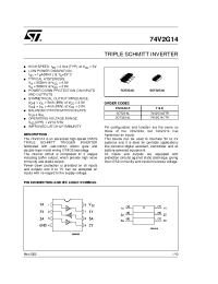 Datasheet 74V2G14CTR manufacturer STMicroelectronics