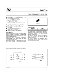 Datasheet 74V2T14 manufacturer STMicroelectronics
