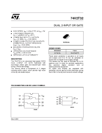 Datasheet 74V2T32STR manufacturer STMicroelectronics
