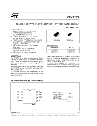 Datasheet 74V2T74STR manufacturer STMicroelectronics