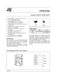 Datasheet 74VHCT02AMTR manufacturer STMicroelectronics