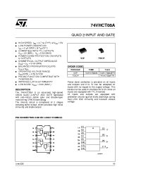 Datasheet 74VHCT08AMTR manufacturer STMicroelectronics