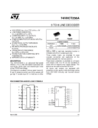 Datasheet 74VHCT238A manufacturer STMicroelectronics