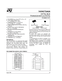 Datasheet 74VHCT245A manufacturer STMicroelectronics