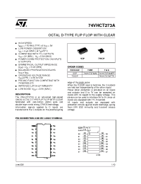 Datasheet 74VHCT273AMTR manufacturer STMicroelectronics