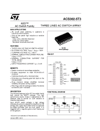 Datasheet ACS302 manufacturer STMicroelectronics