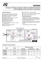 Datasheet ADE3800SXT manufacturer STMicroelectronics
