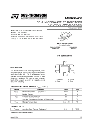 Datasheet AM0608-450 manufacturer STMicroelectronics