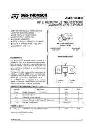 Datasheet AM0912-080 manufacturer STMicroelectronics