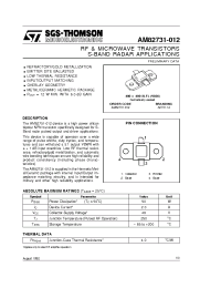Datasheet AM82731-012 manufacturer STMicroelectronics