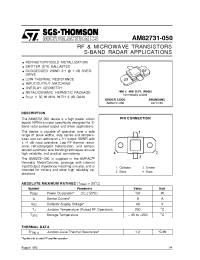 Datasheet AM82731-050 manufacturer STMicroelectronics