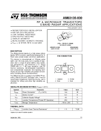 Datasheet AM83135-030 manufacturer STMicroelectronics