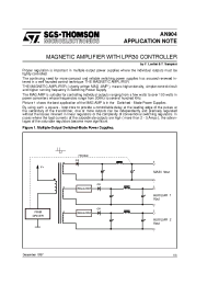 Datasheet AN904 manufacturer STMicroelectronics