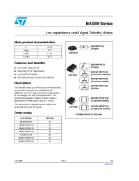 Datasheet BAS69 manufacturer STMicroelectronics