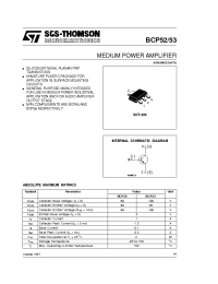 Datasheet BCP53 manufacturer STMicroelectronics