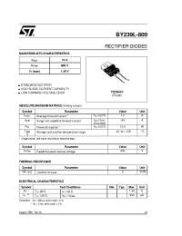 Datasheet BY239L-800 manufacturer STMicroelectronics