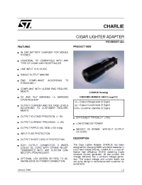 Datasheet CHARLIE manufacturer STMicroelectronics