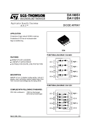 Datasheet DA108S1 manufacturer STMicroelectronics
