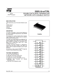 Datasheet DDR110-56T7RL manufacturer STMicroelectronics