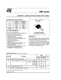 Datasheet DMV manufacturer STMicroelectronics