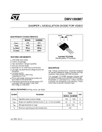 Datasheet DMV1500M7 manufacturer STMicroelectronics