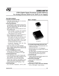 Datasheet DSM2190F4V-15T6 manufacturer STMicroelectronics