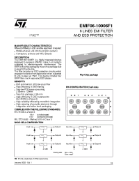 Datasheet EMIF06-10006F1 manufacturer STMicroelectronics