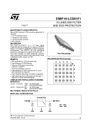 Datasheet EMIF10-LCD01F3 manufacturer STMicroelectronics