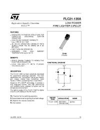 Datasheet FLC21-135A manufacturer STMicroelectronics