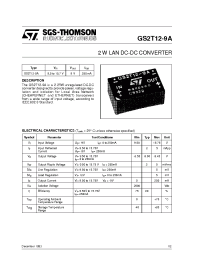 Datasheet GS2T12-9A manufacturer STMicroelectronics