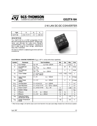 Datasheet GS2TX-9A manufacturer STMicroelectronics