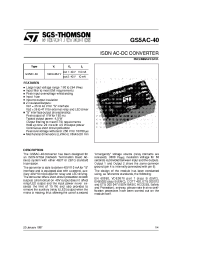 Datasheet GS5AC-40 manufacturer STMicroelectronics
