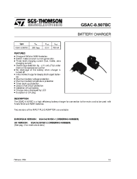 Datasheet GSAC-8.507BC-1 manufacturer STMicroelectronics