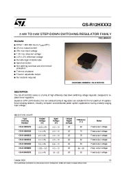 Datasheet GS-R12HXXX2 manufacturer STMicroelectronics