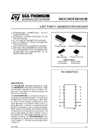 Datasheet HCC40101B manufacturer STMicroelectronics