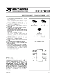 Datasheet HCC4046B manufacturer STMicroelectronics