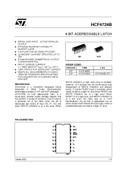 Datasheet HCF4724M013TR manufacturer STMicroelectronics