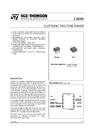 Datasheet L3240D1 manufacturer STMicroelectronics