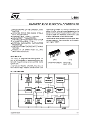 Datasheet L484 manufacturer STMicroelectronics