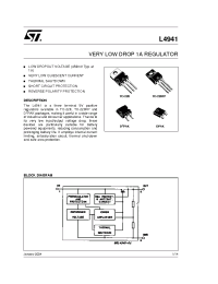 Datasheet L4941BX manufacturer STMicroelectronics