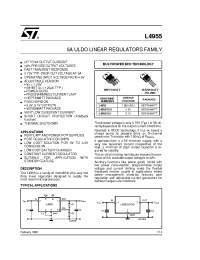 Datasheet L4955V3.3 manufacturer STMicroelectronics