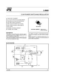 Datasheet L4960 manufacturer STMicroelectronics