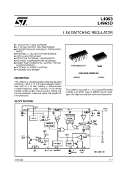 Datasheet L4963D manufacturer STMicroelectronics