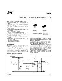 Datasheet L4971 manufacturer STMicroelectronics